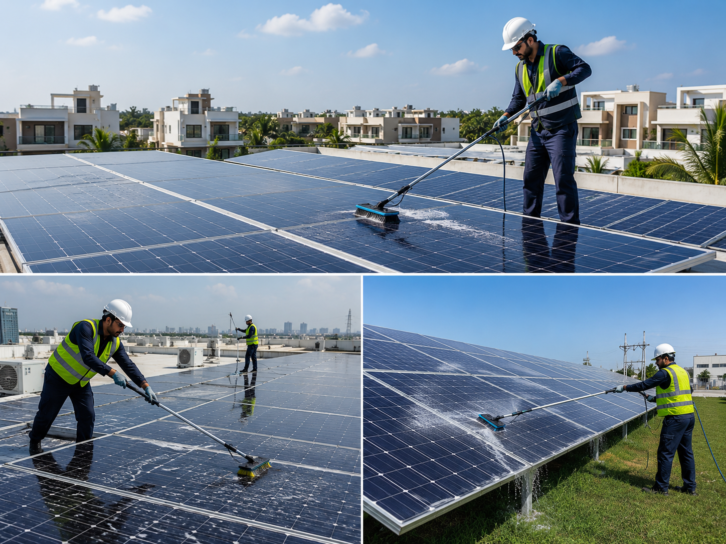 Solar Panel Cleaning Solutions